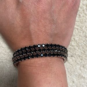 Swarovski crystal bracelets- set of 3